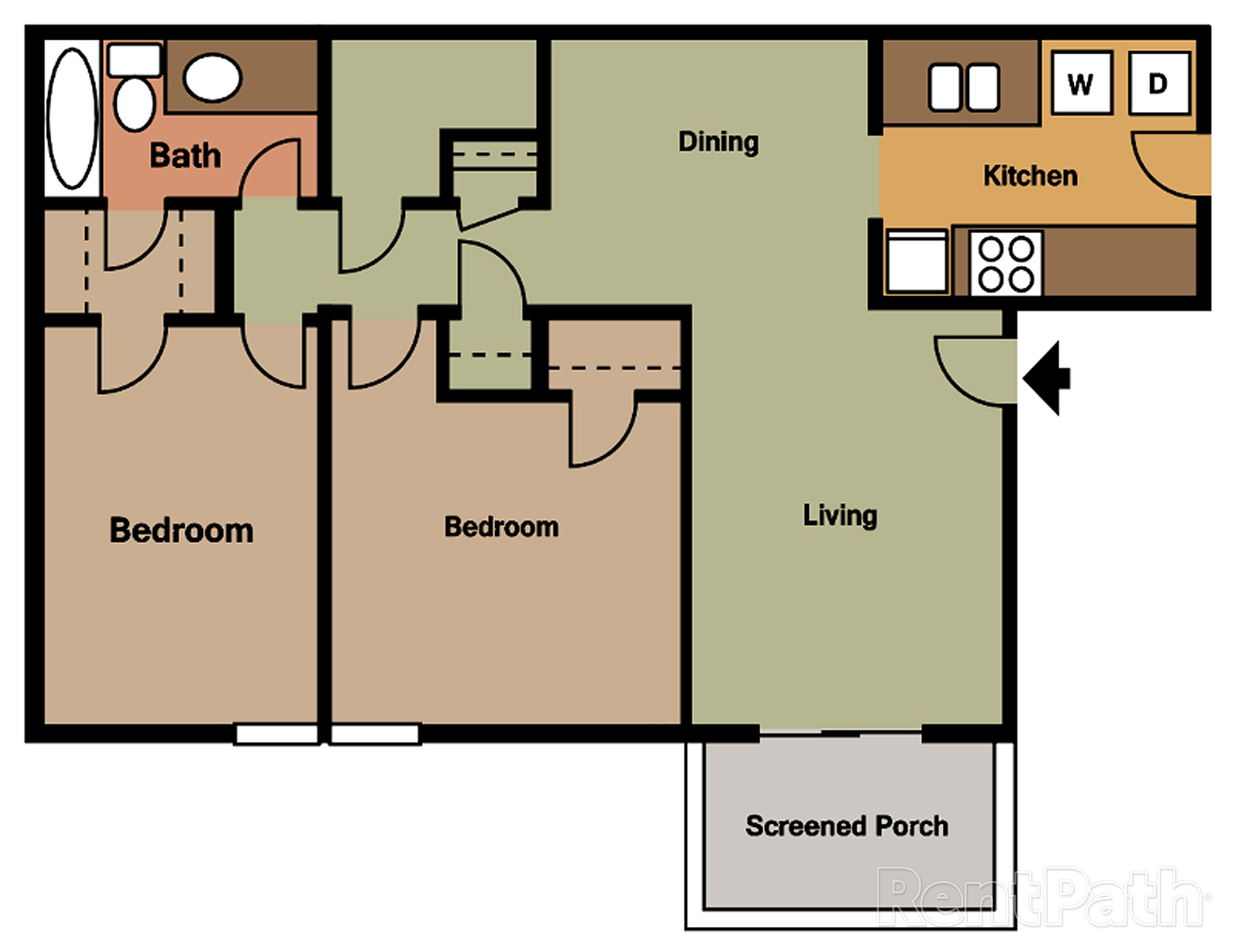 The Flats @ 1885 Apartments – 10-D
