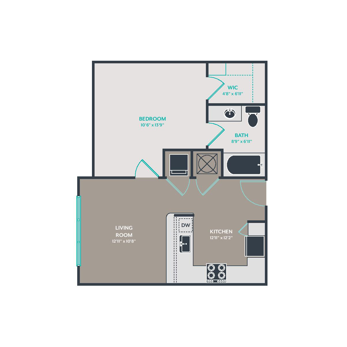 Link Apartments West End – 408