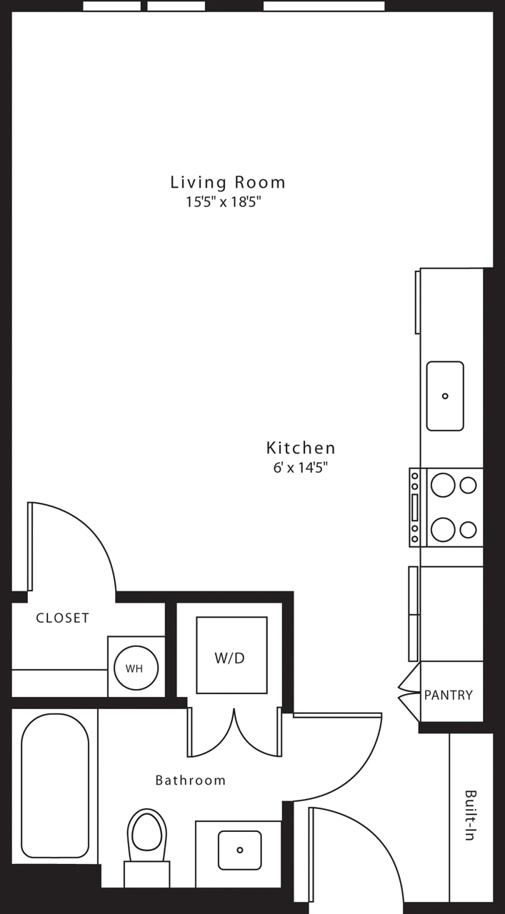 Zephyr on the Park Apartments – 717