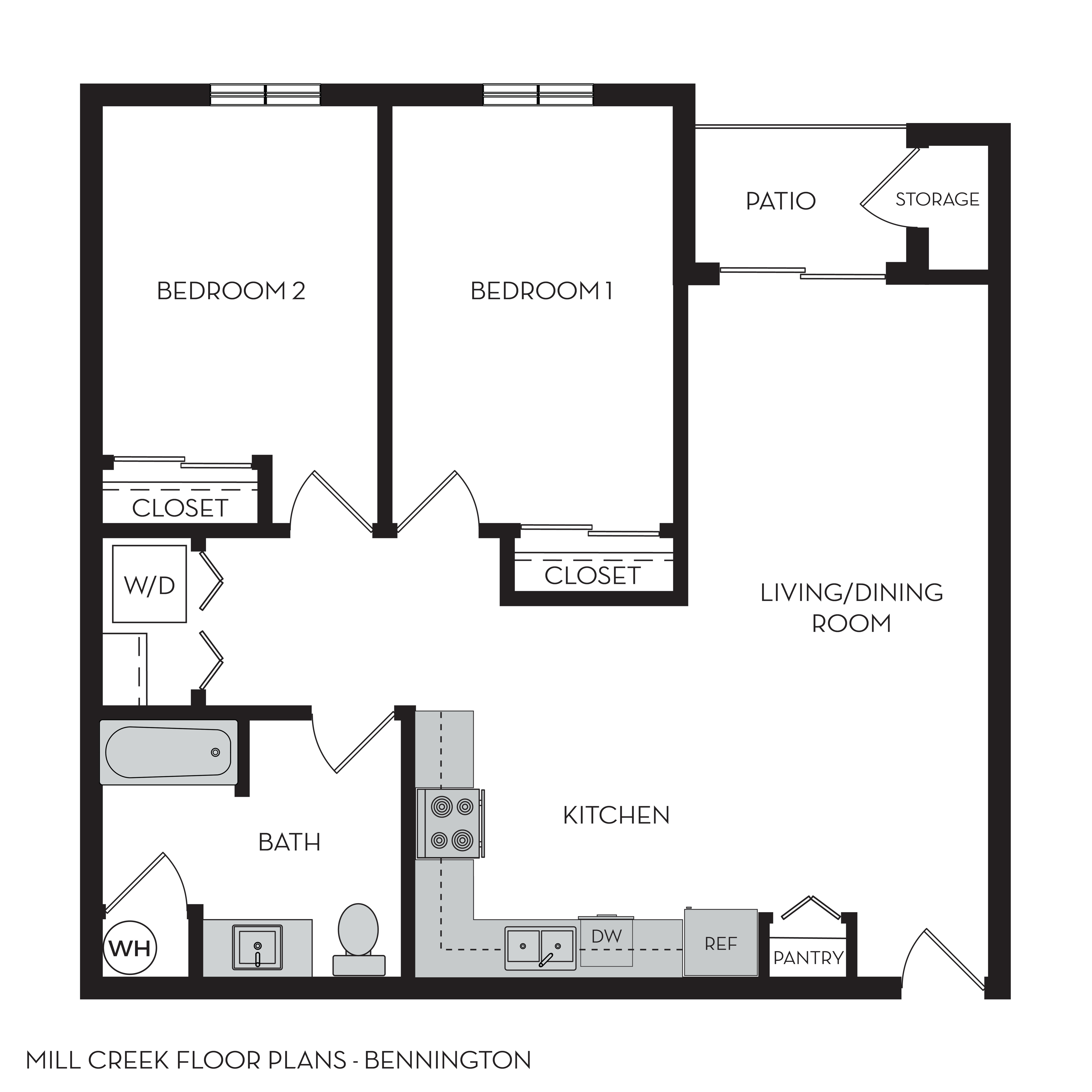Mill Creek Apartments – E-101