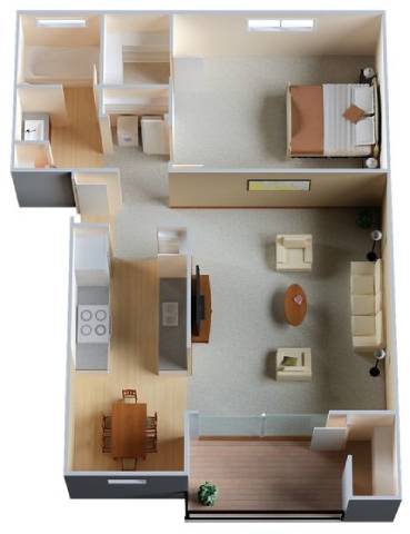 Sunnyvale Crossings – One Bedroom, One Bath Income Restricted