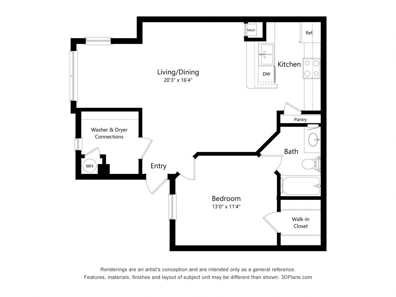 Willow Creek Apartments – 107