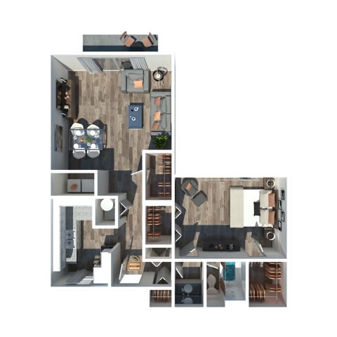 The Huntley Apartment Homes – K-1
