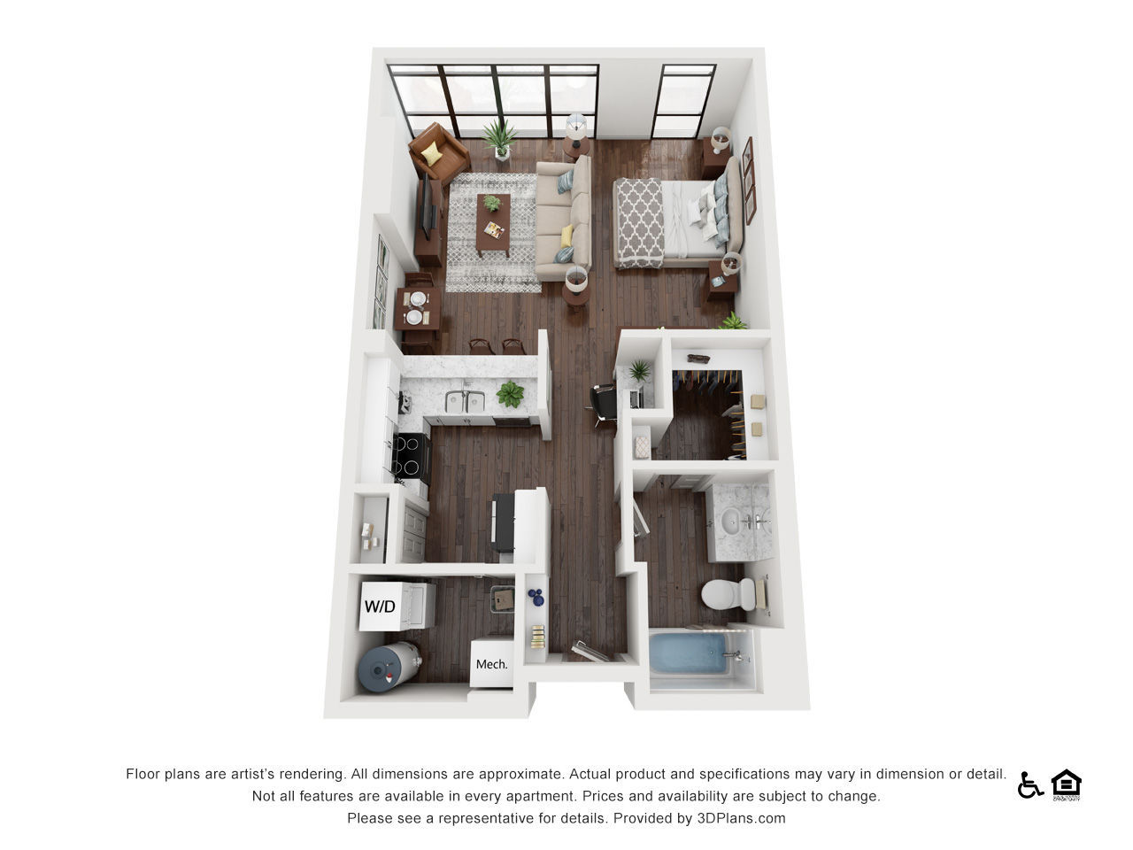 55 WEST Apartments – 1808