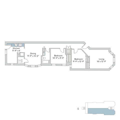 5532 S Kimbark Ave – 5534-1S