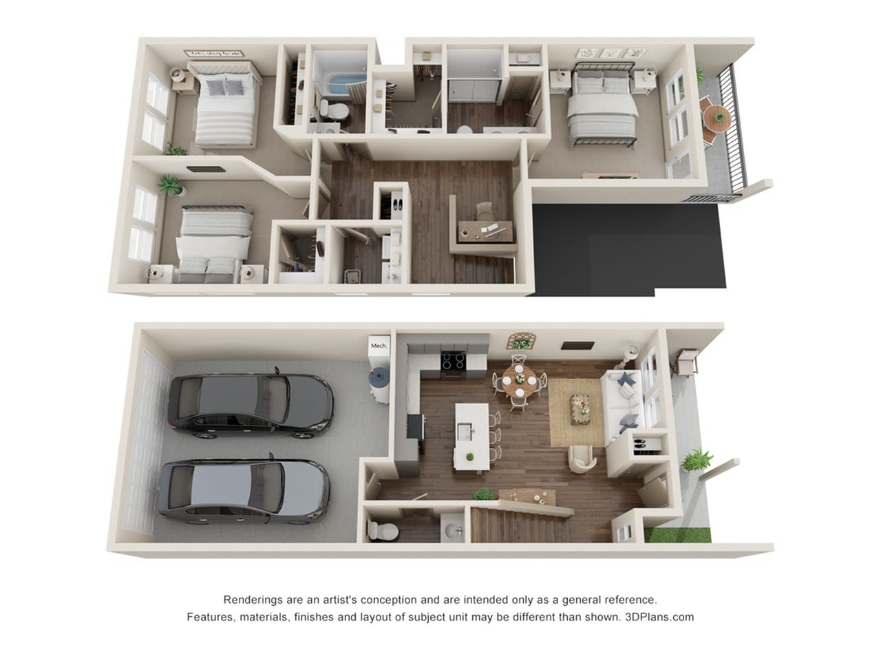 Modern Craftsman at Ten Mile – 610 N. Cliff Creek Ln. #101
