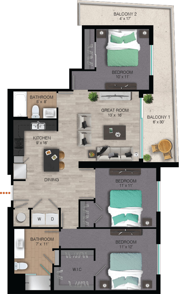 Quantum Flagler Village – 1-1011