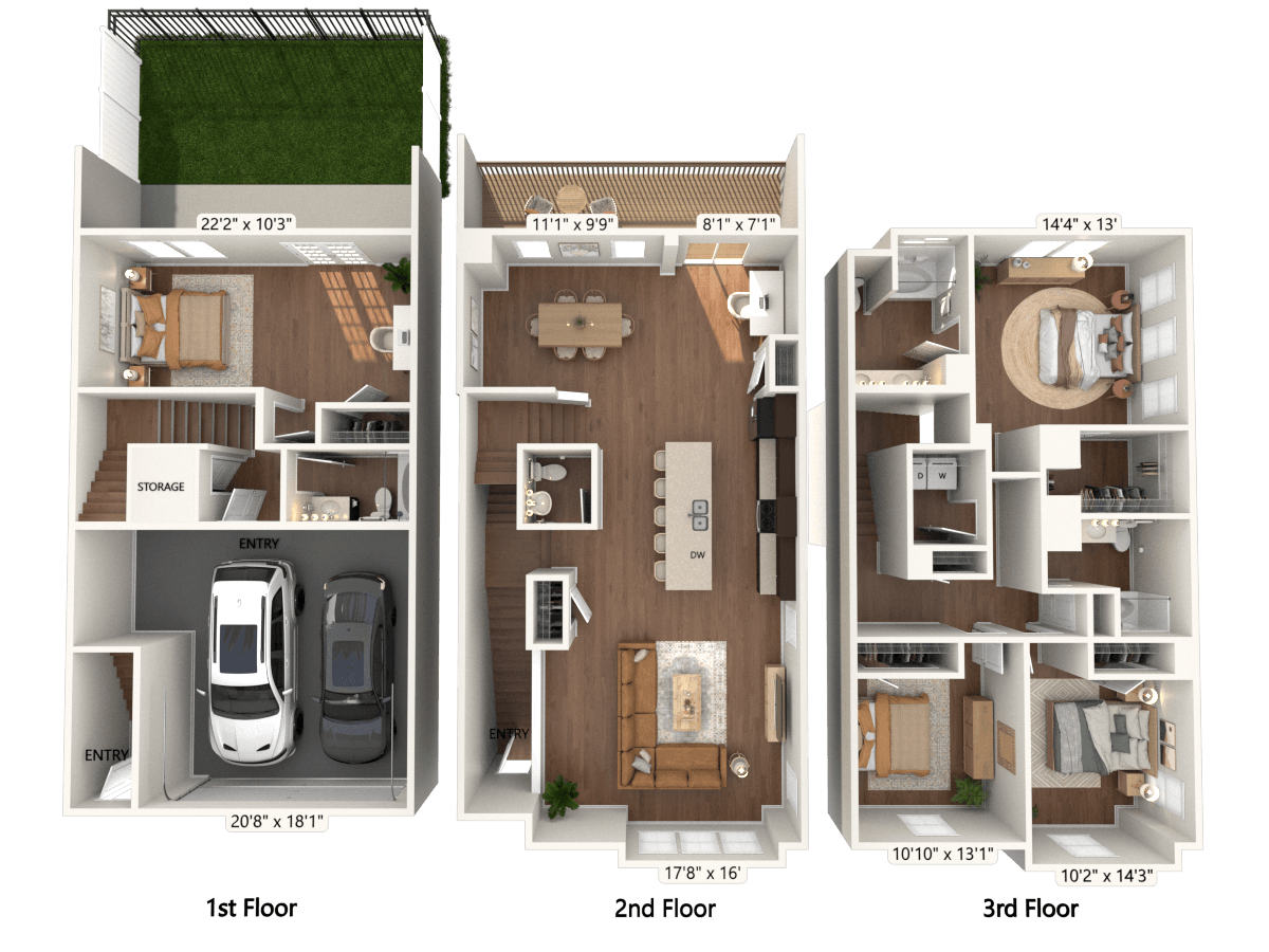 Avalon Townhome Collection Brier Creek – 016-5718