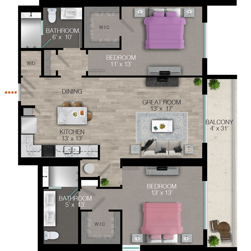 Quantum Flagler Village – 2-1015