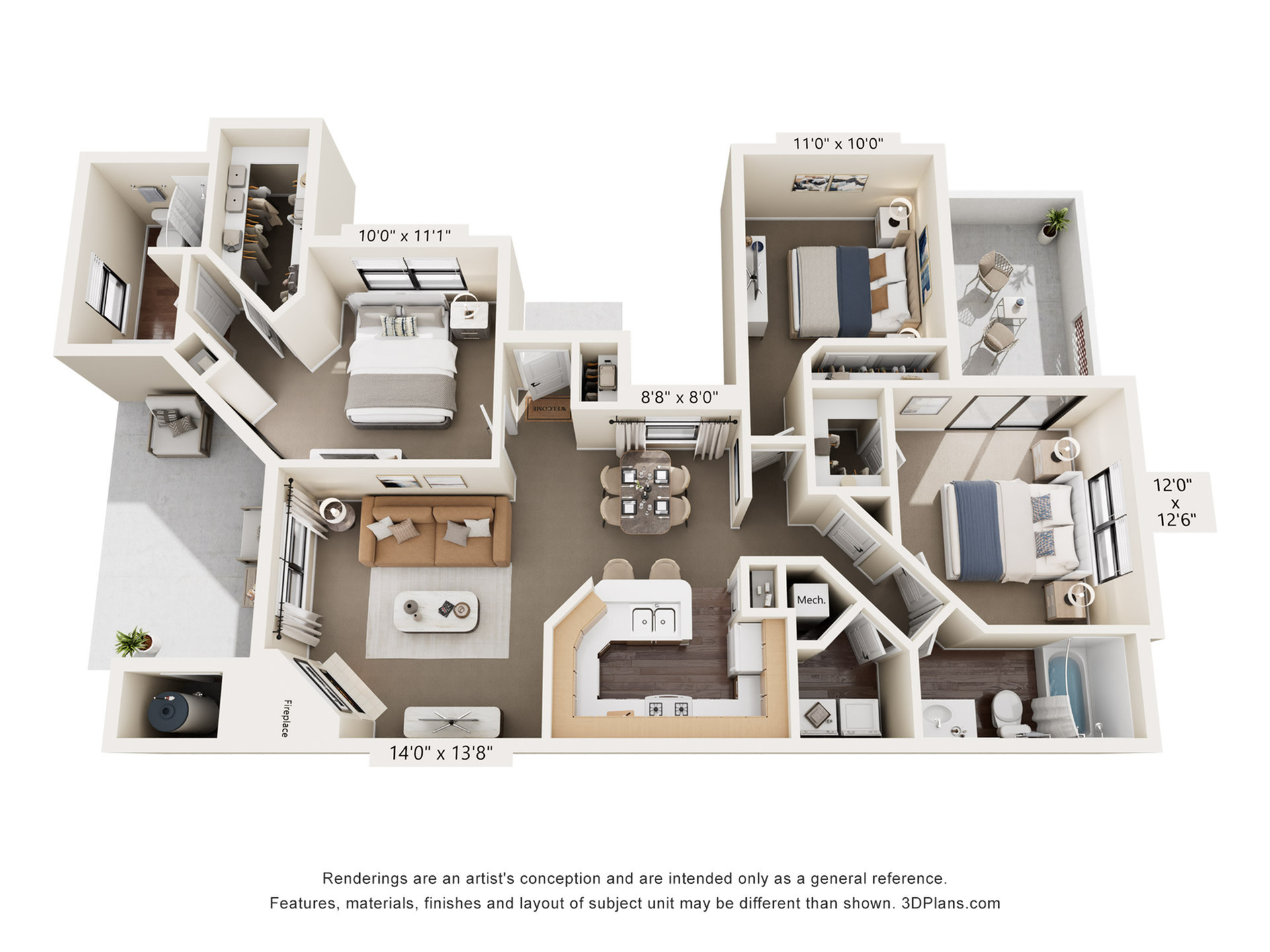 Pavilions Apartments – 3422