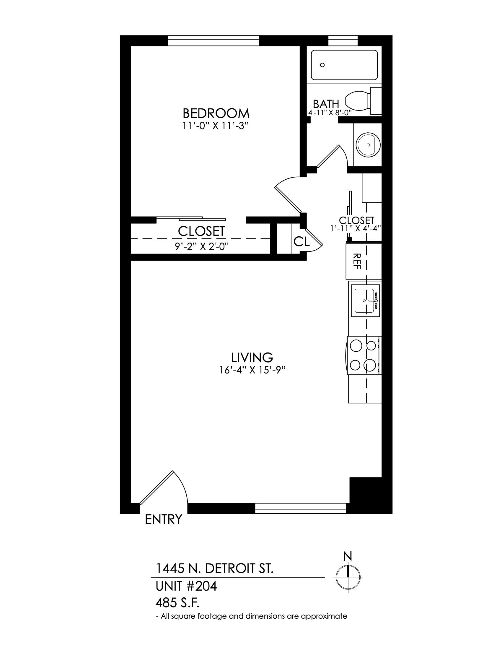 1445 Detroit Street – 103