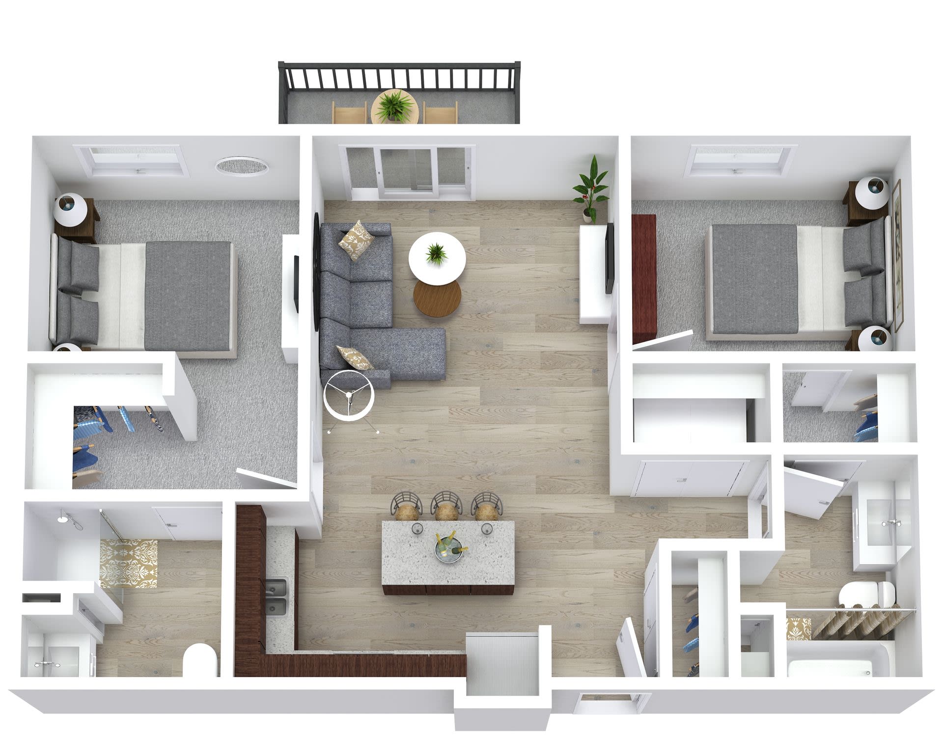 Wobegon Crossings – 2 beds, 2 baths, $1599