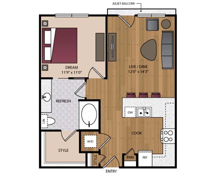 Stella Apartments Uptown – 204