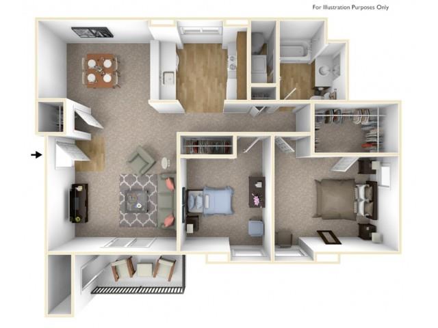 Center Pointe Apartments – C206