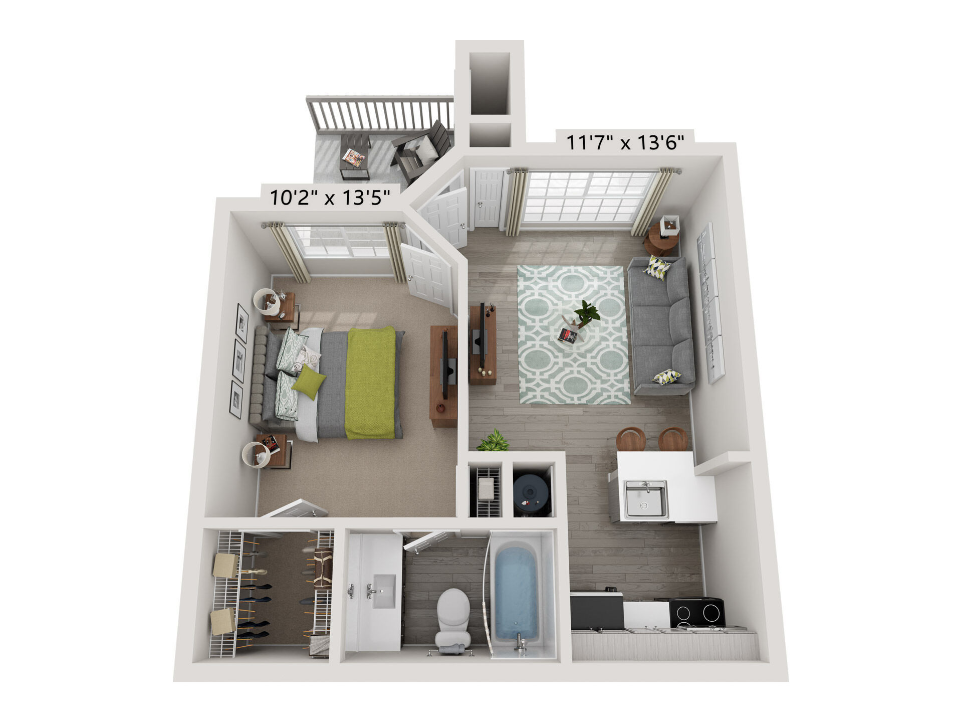 Oakdale Springs Apartments – 215-A