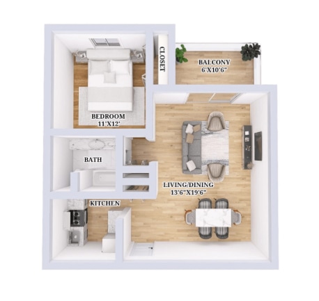 Flats on the Row – A02