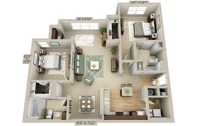 Legacy at Jones Farm Apartments – 1-117