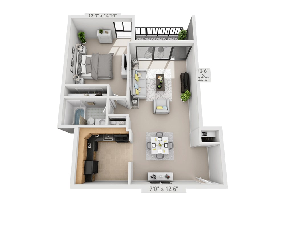 Waterside Towers Apartments – 816A