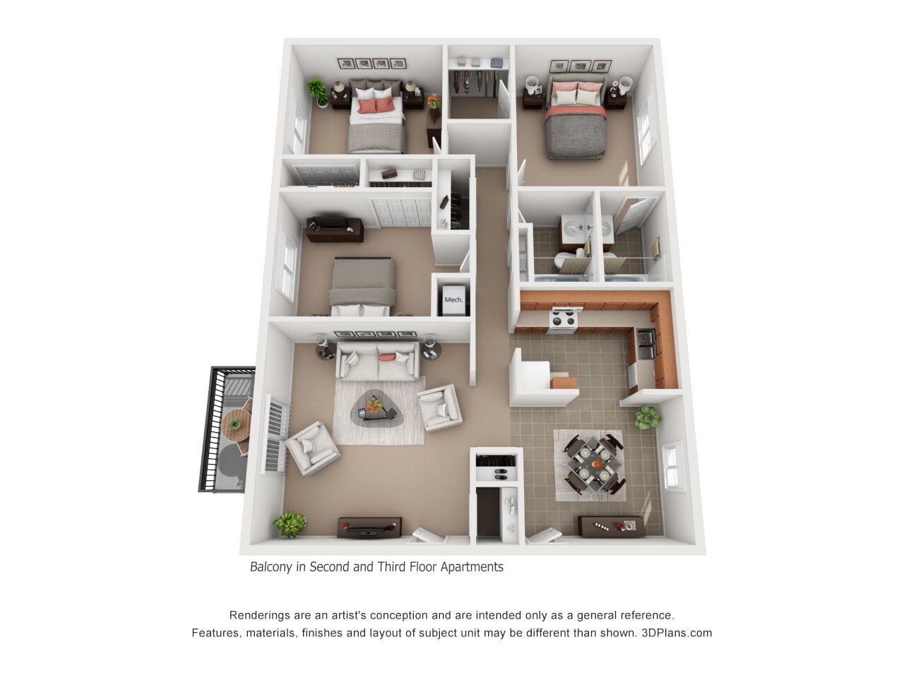 Colonial Village – 074-12PL