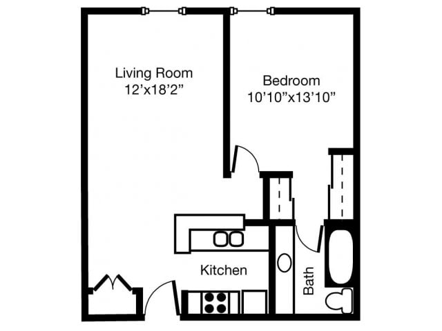 eaves Mountain View at Middlefield – 00D-301