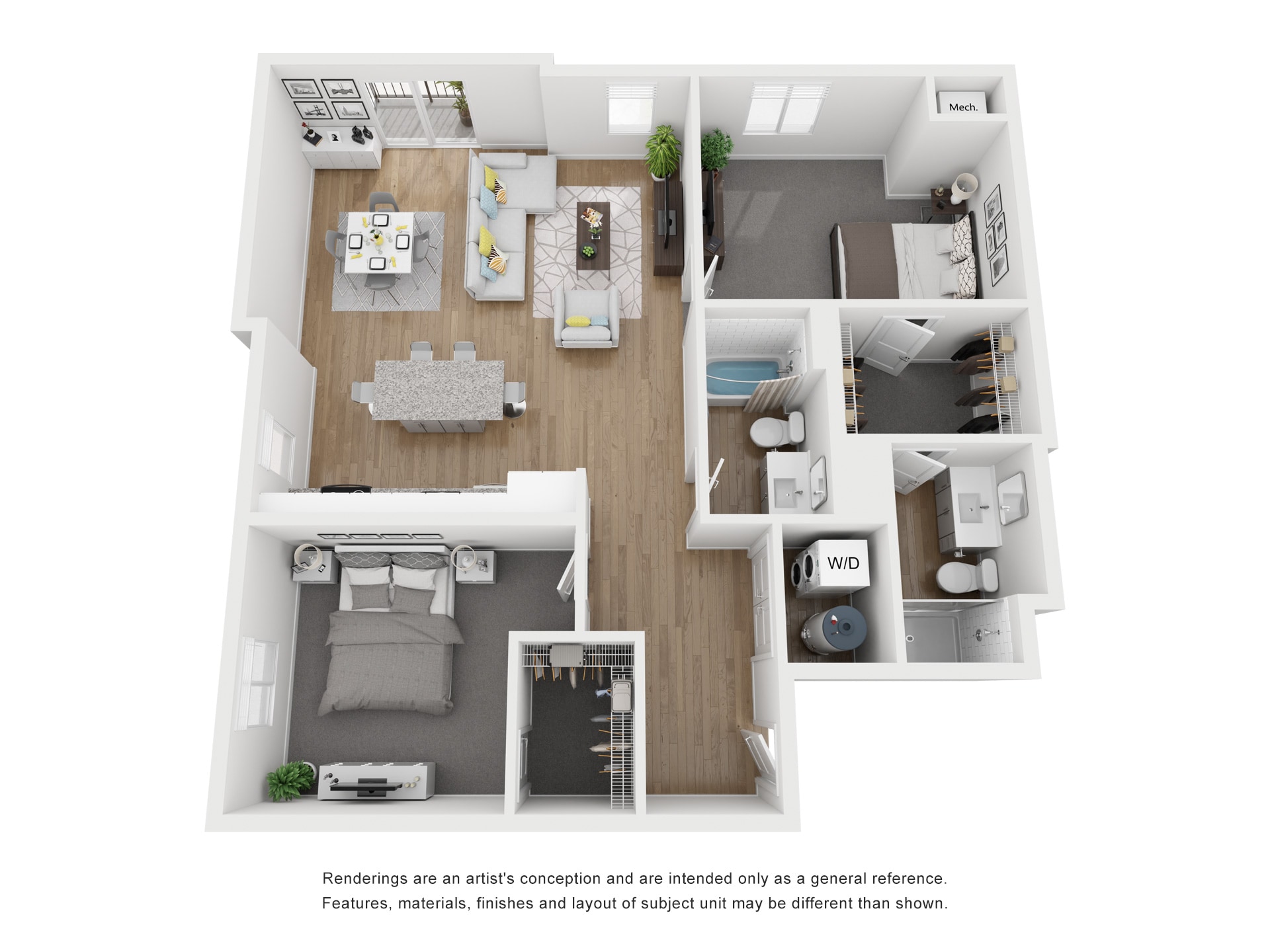 The Monroe Apartments – 1-203