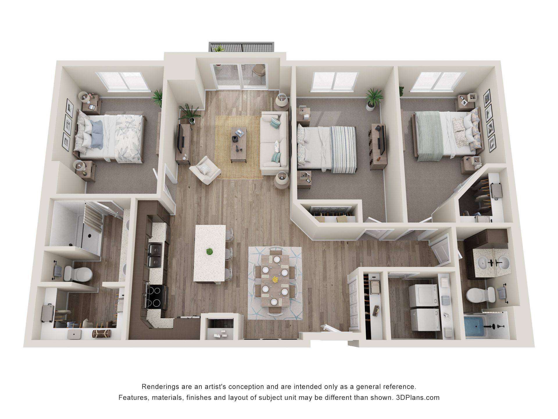 10Bedrock Apartments – 545D-401