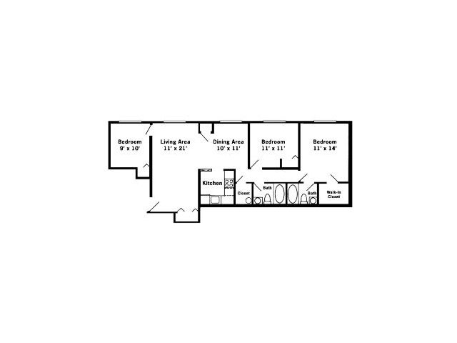 Meadow Creek Apartments – 1B
