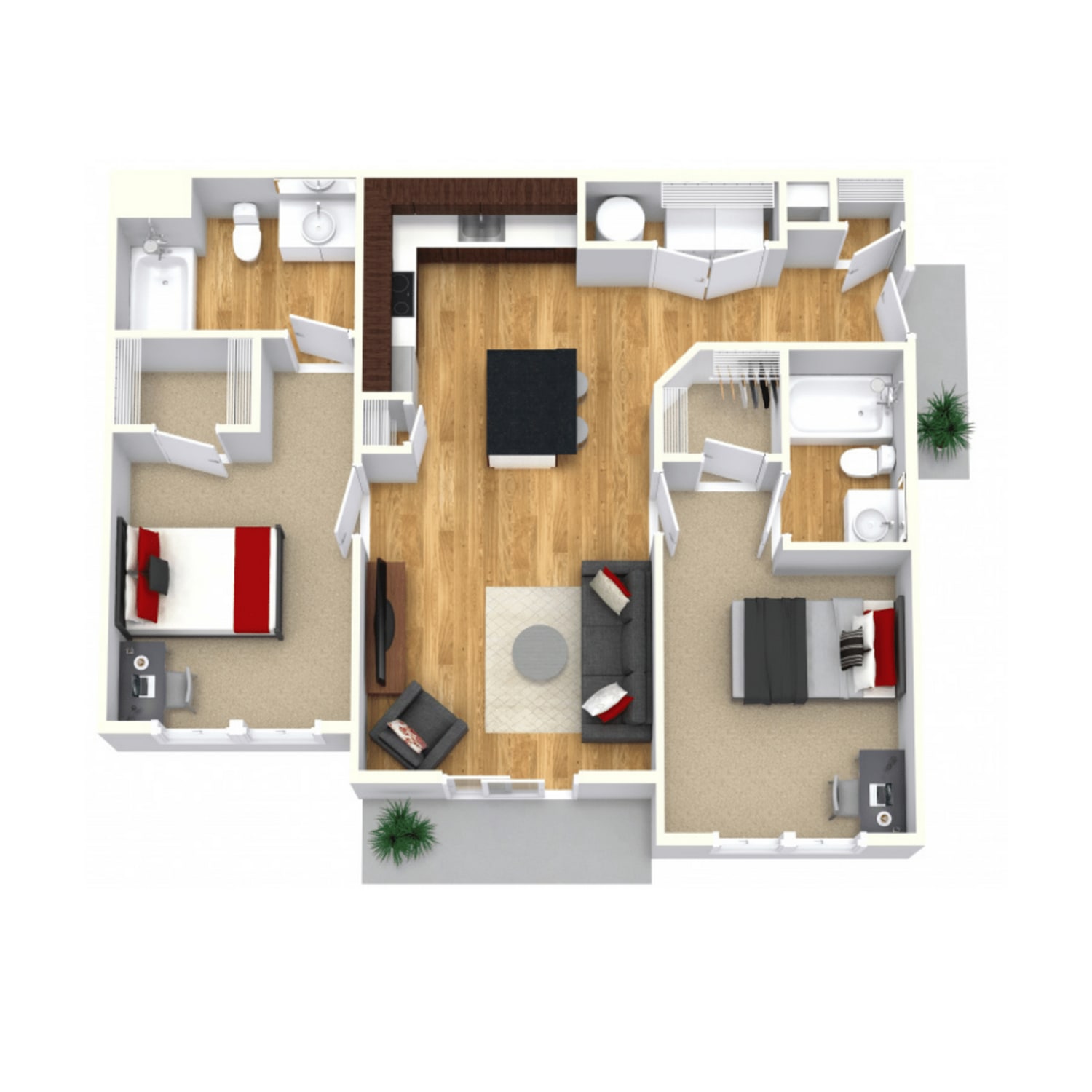 Champions Club – Private - Priced By Bed