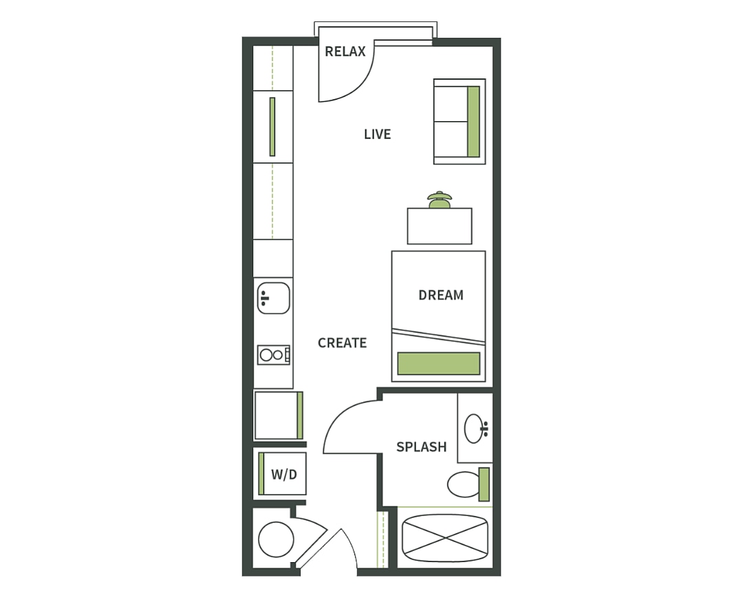 Gateway on Cullen – Private - Priced By Bed