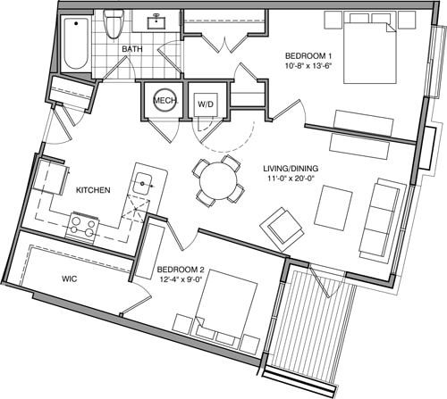 2201 Pershing – 413