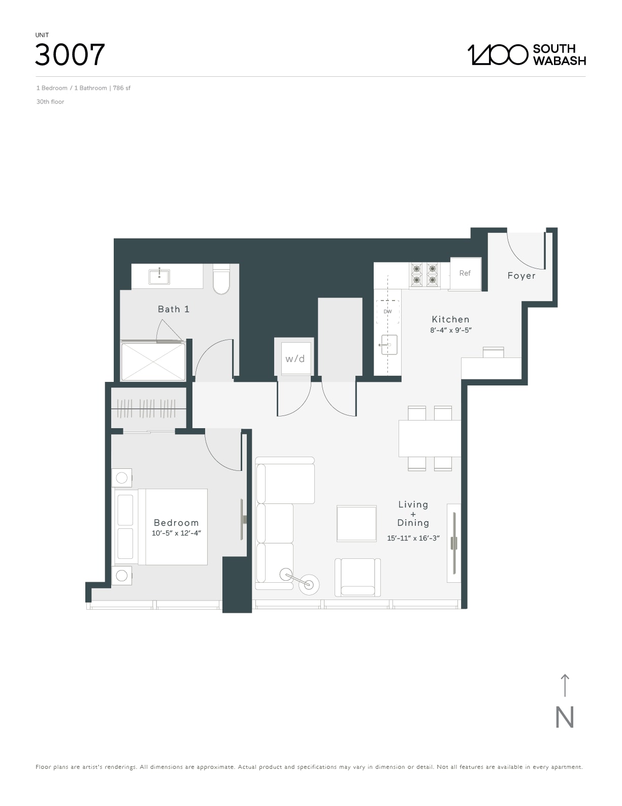 1400 Wabash – 3007