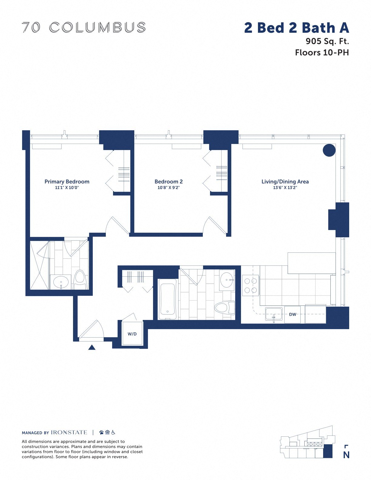 70 Columbus Avenue – 1204
