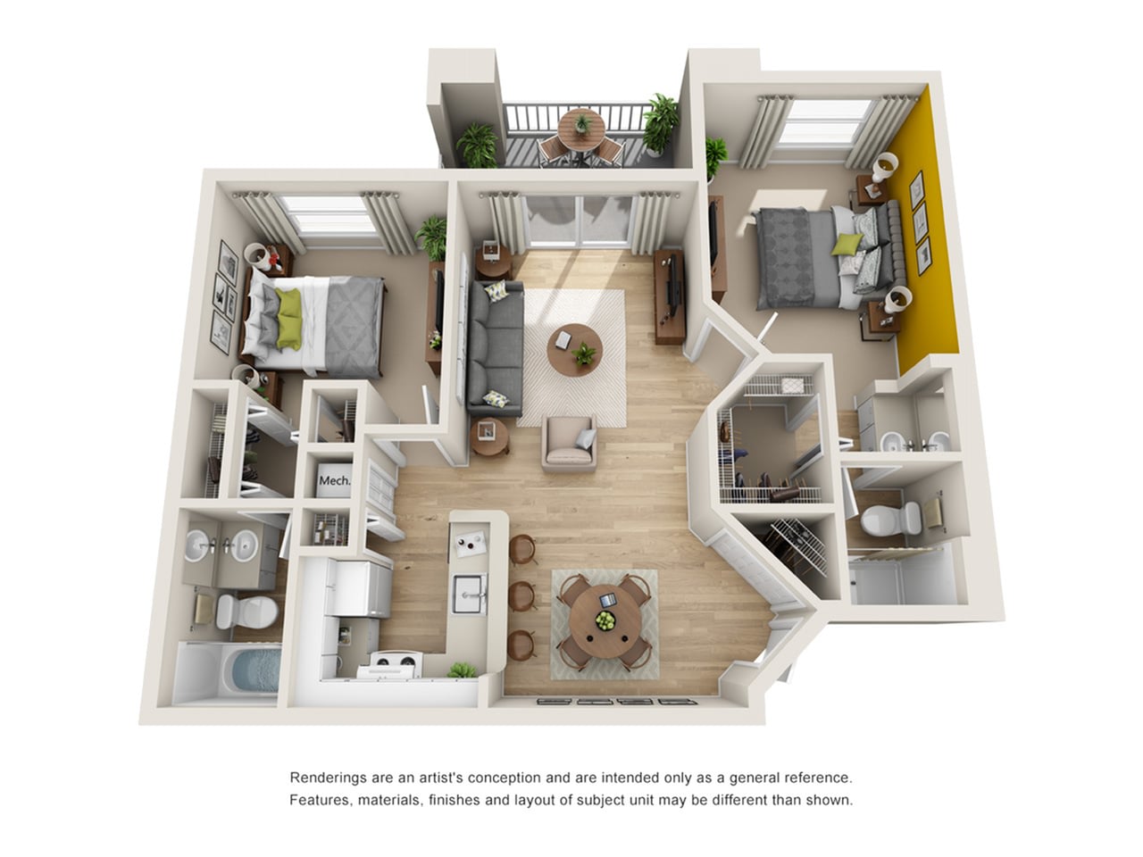 Palm Springs Apartments – 614