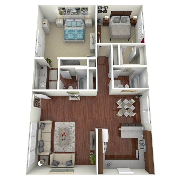 Ridgewood Village Apartment Homes – 2C