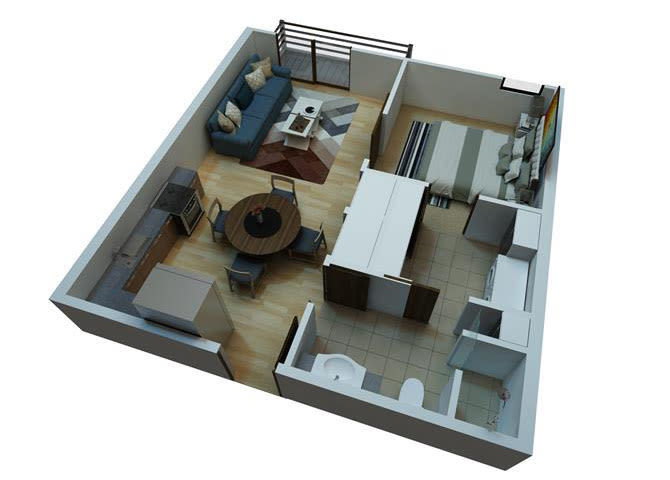 Uptown Exchange Lofts – 306