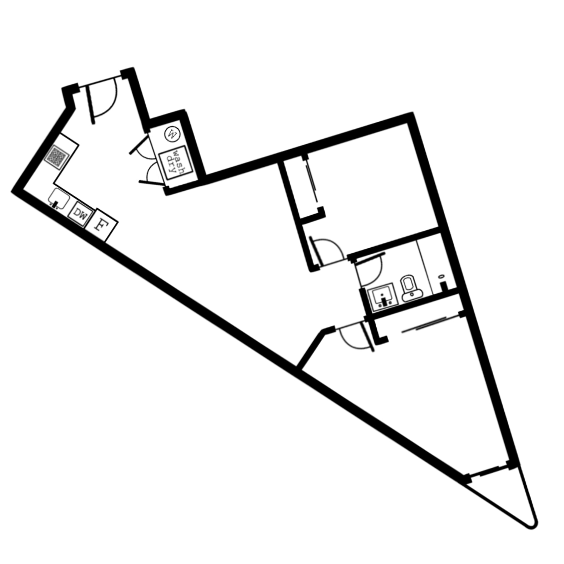 Triad Apartments: Brand New near Drexel & Penn – 306