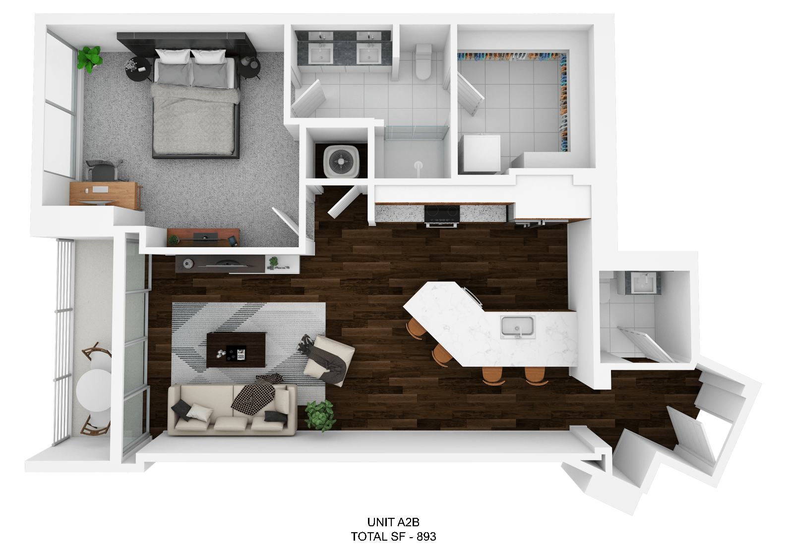 The Huntley Luxury Apartments – 1706