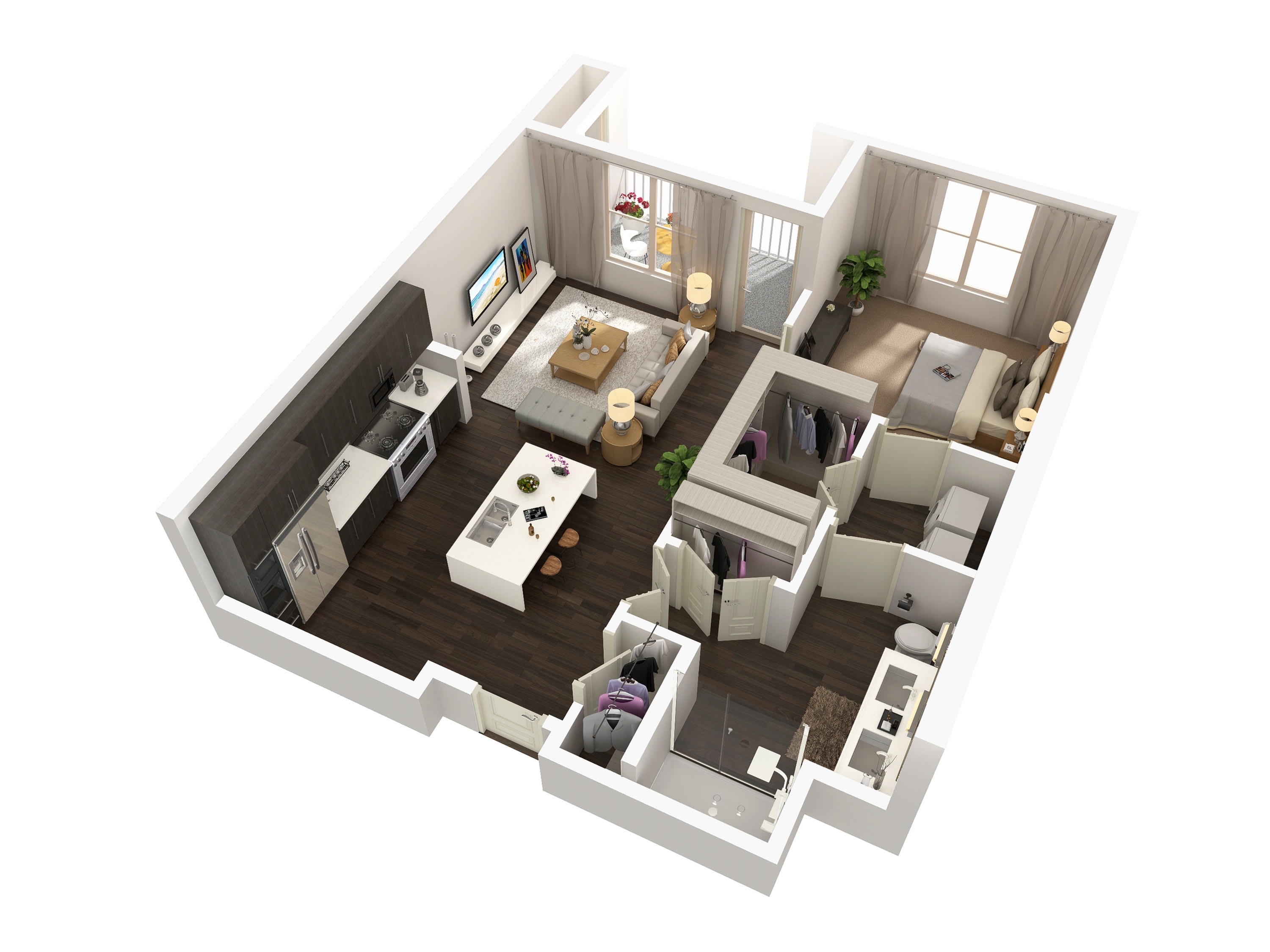 Larkspur at Shadow Creek Age 55+ Apartment Homes – A2