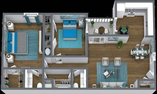 Three 44 Apartments – 346D