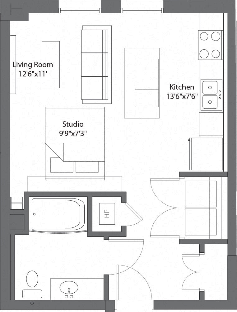 Schmidt Artist Lofts – 403-EH