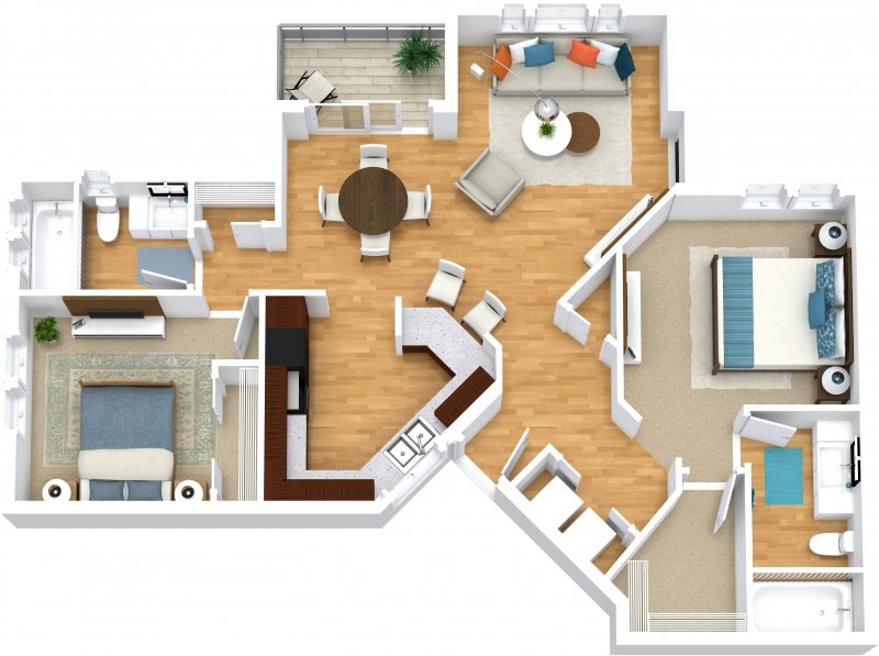 Bella Vista Apartments – 1048