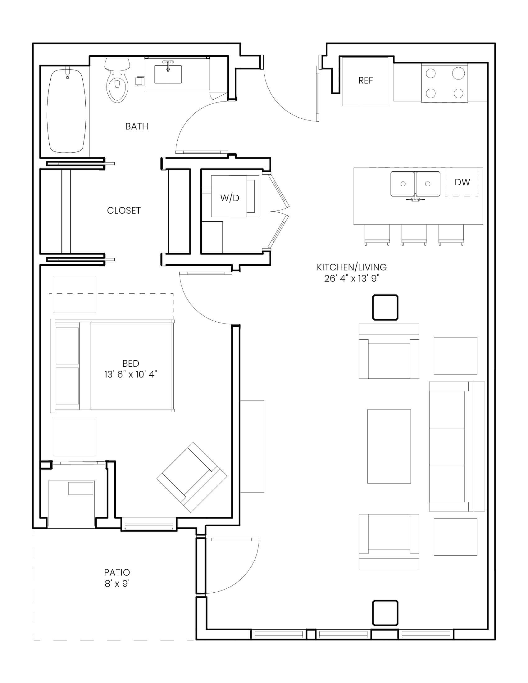 Harper Apartments – 104