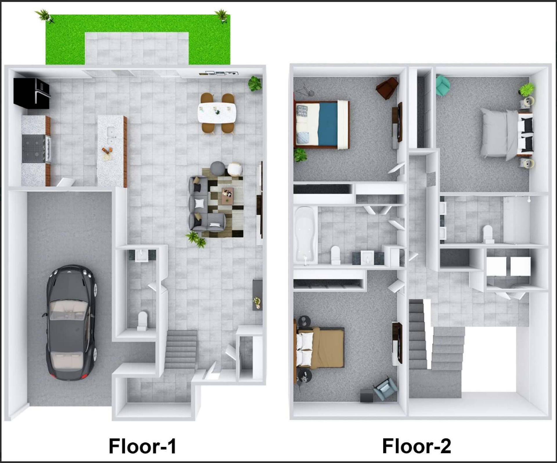 Stone View on Central Townhomes – 25 - 8327 S 1st Ave