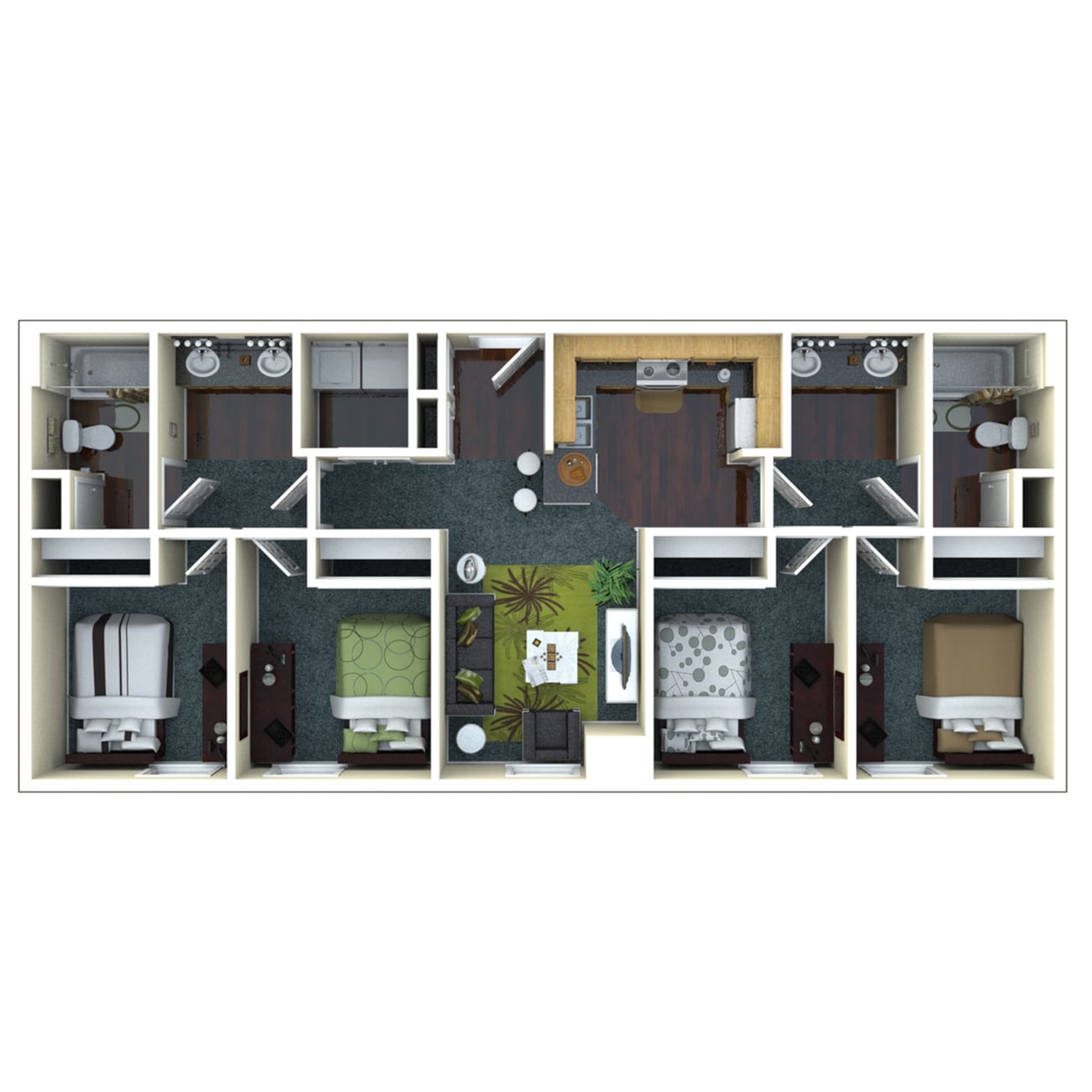 Altitude Columbus – Private - Priced By Bed