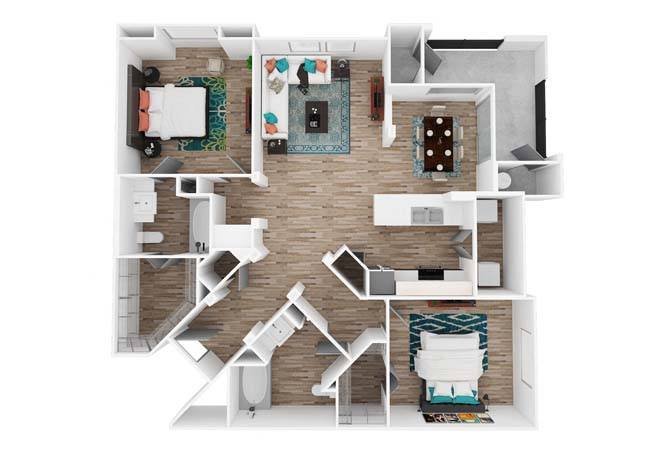 Zone Luxe Apartments – 1204