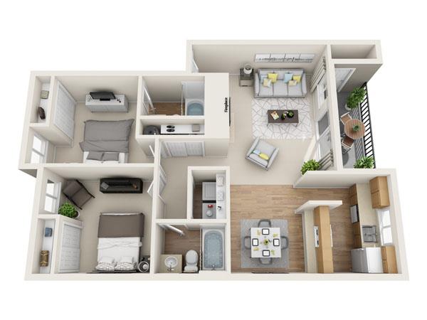 The Park at Cooper Point Apartments – 0X-103