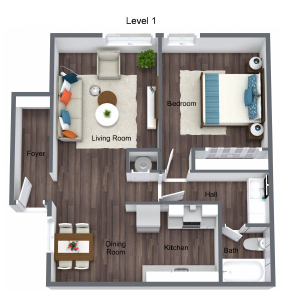 Keystone Apartments – 428-428-A