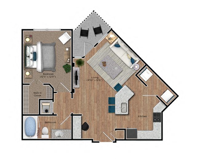 Ten 45 Suwanee Luxury Apartments – 4108