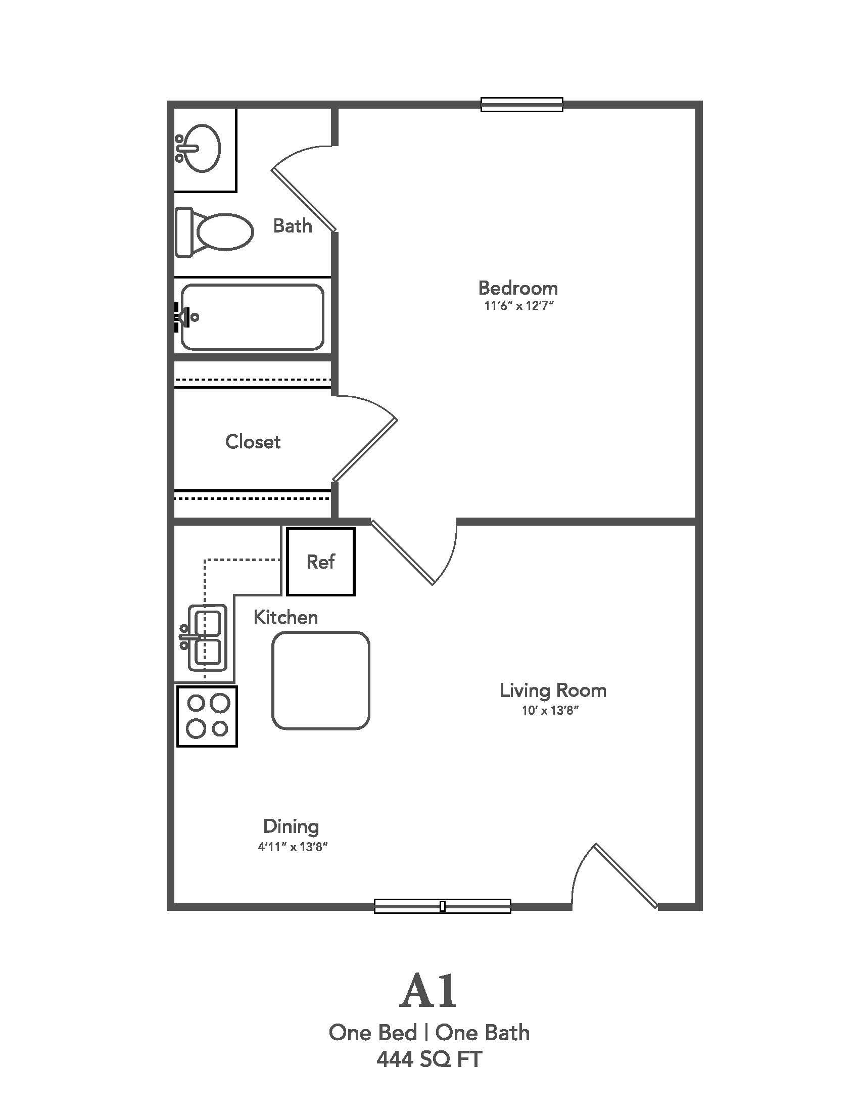 Mitchell Apartments – 2-905A