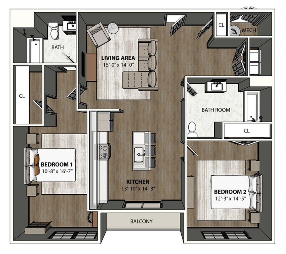 Emerson Flats – 1101